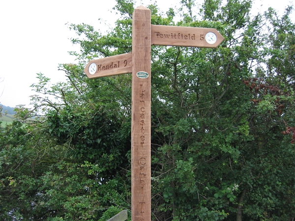 Lancaster Canal Sign